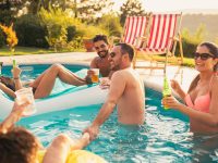 summer pool party