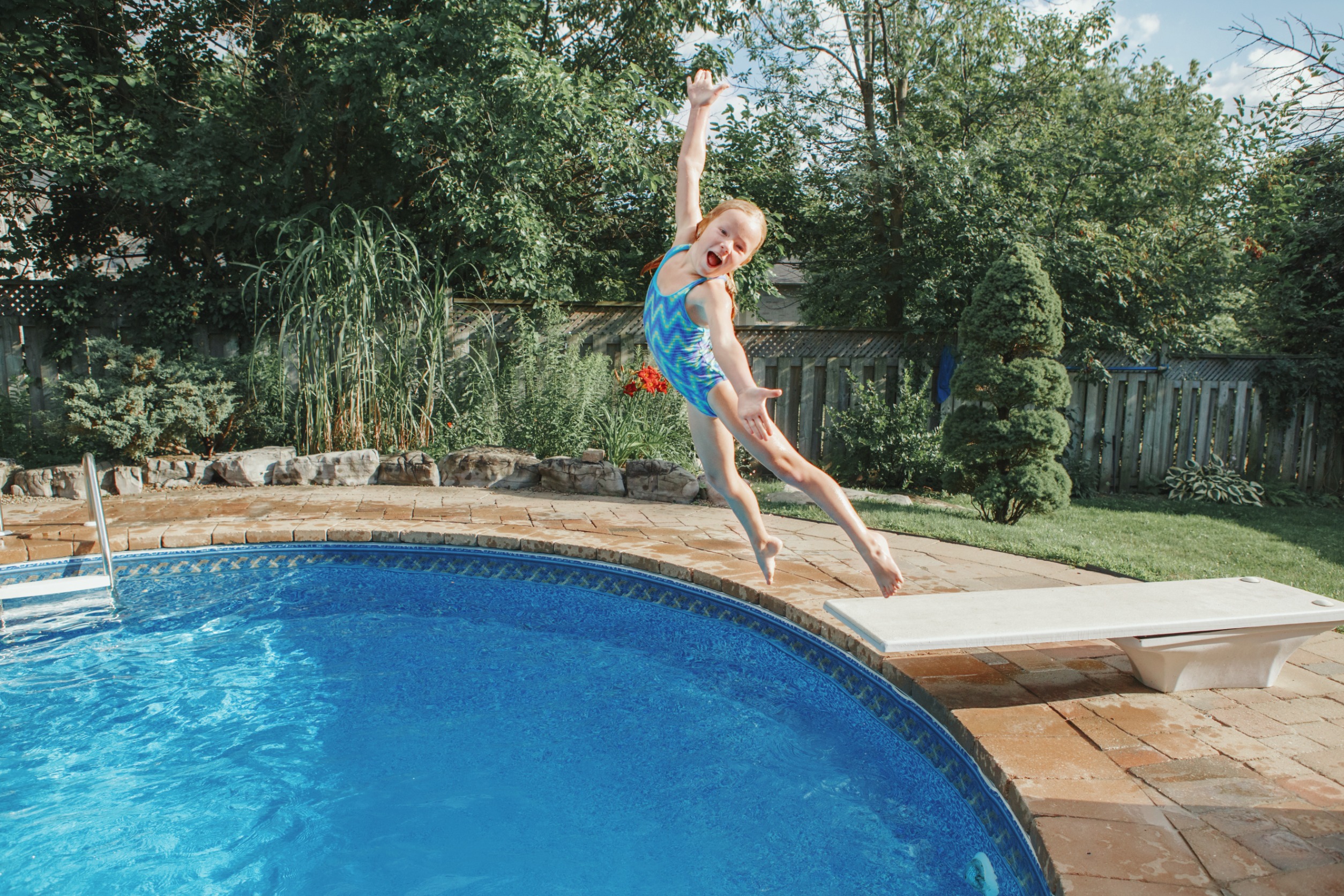 pool water features